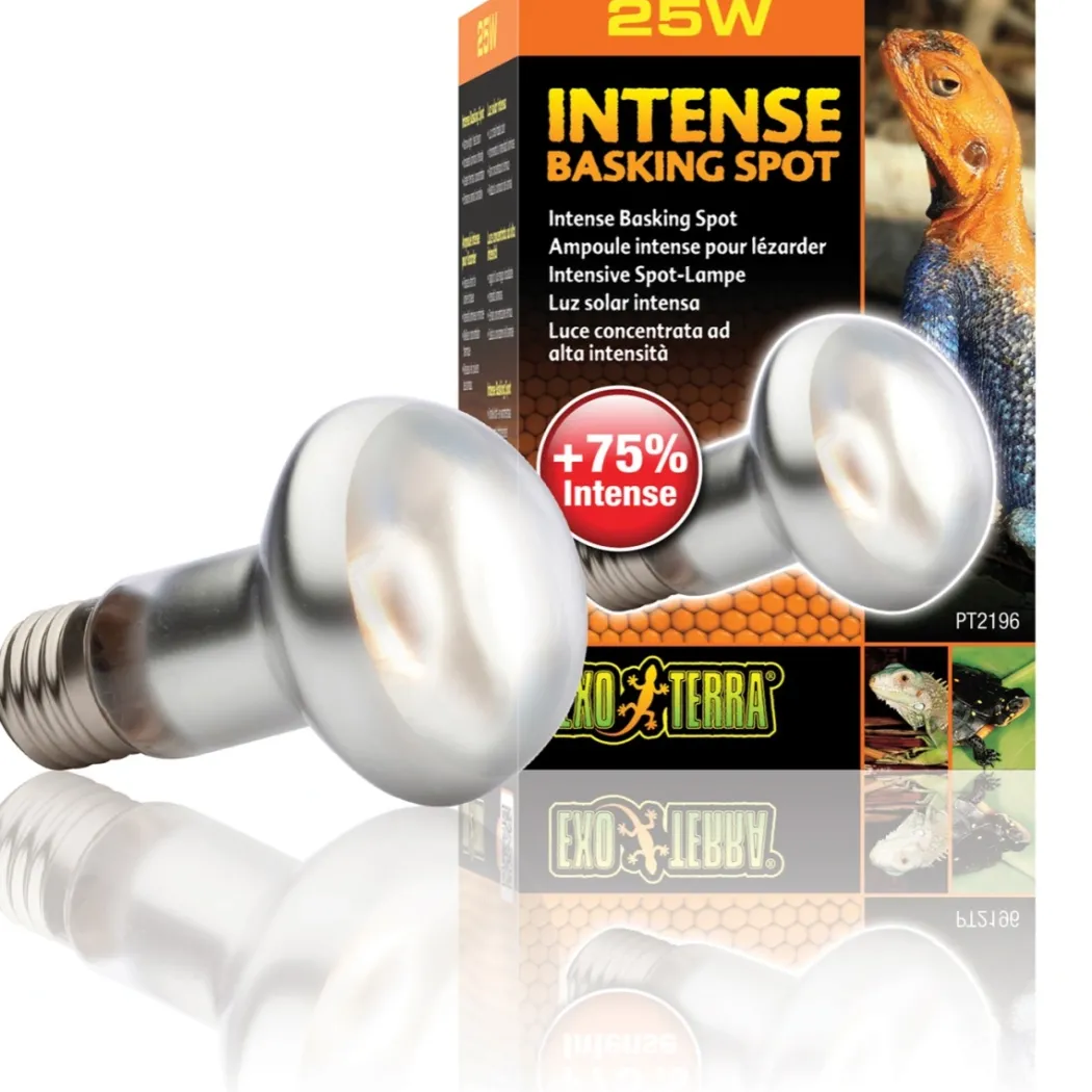 Exo Terra Intense Basking Spot 25 W - Effektiv UVA-varmespot til terrarier