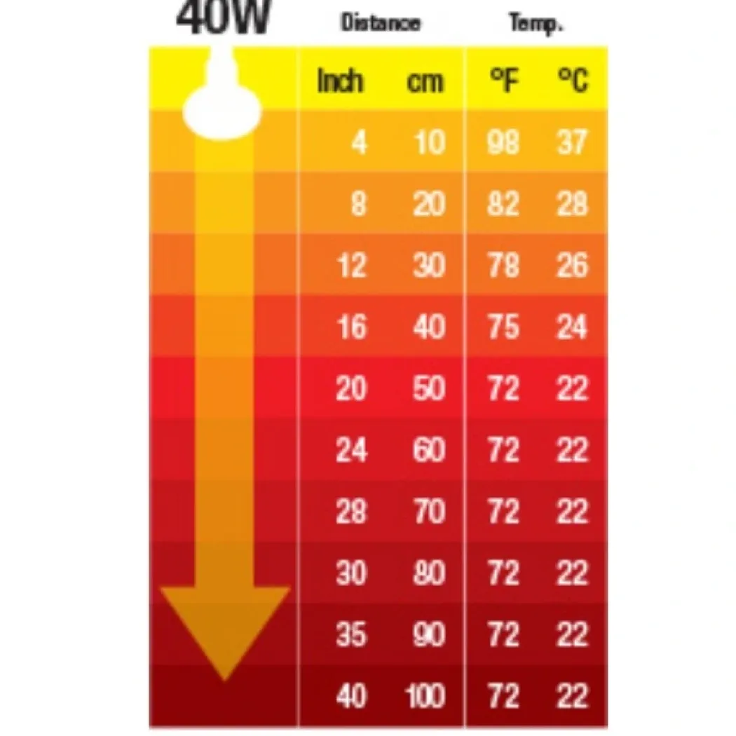 Exo Terra Kernevarmepære 40 w