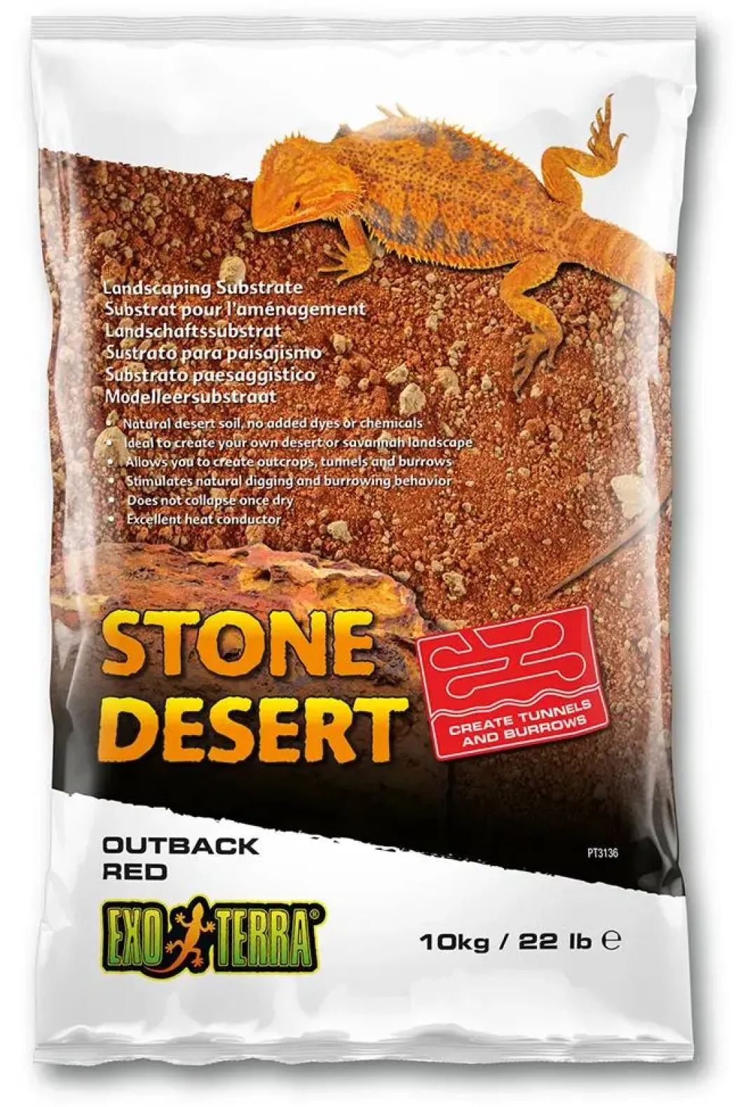 Exoterra Outback Red Stone Desert 10 kg