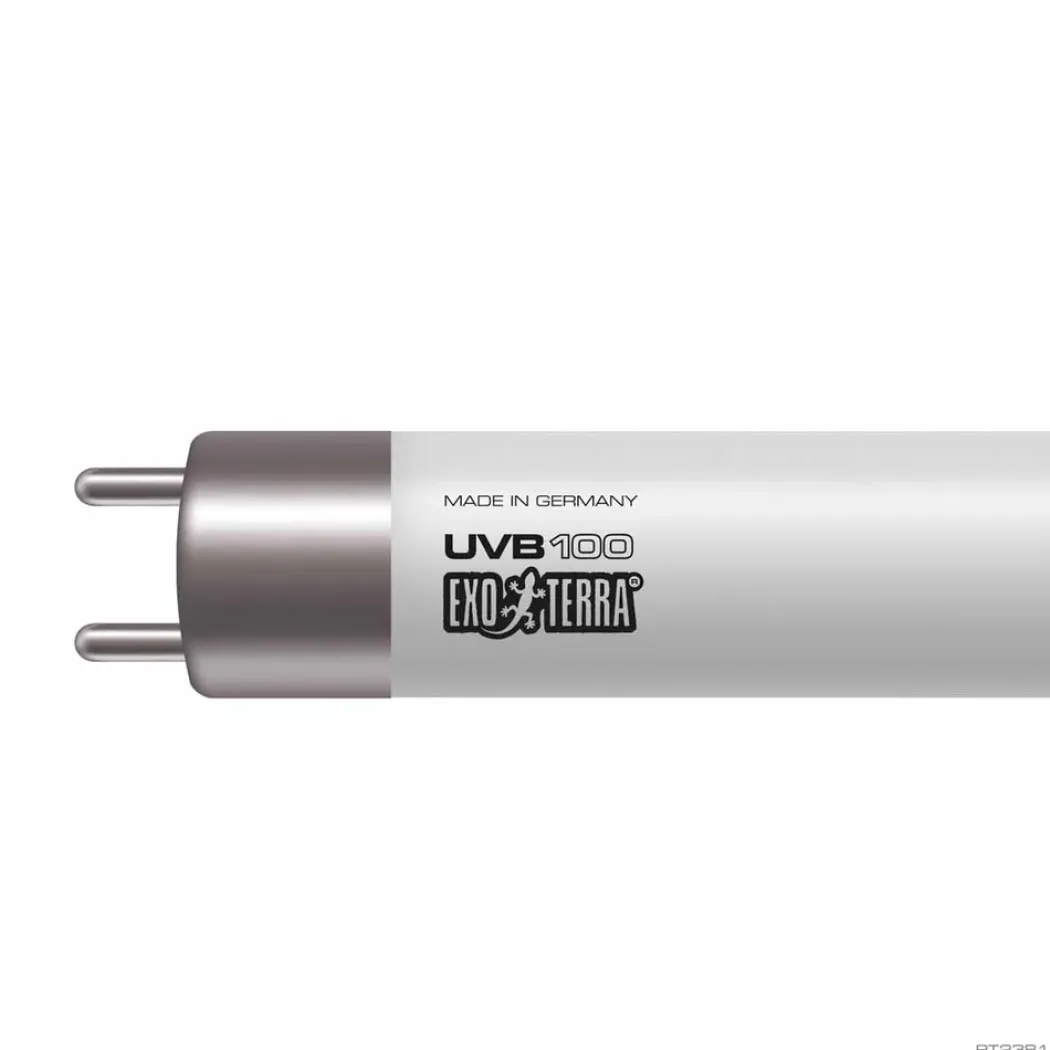 Exo Terra Reptil UVB100 T5 24 Watt - Optimal UVA/UVB-belysning til tropiske reptiler