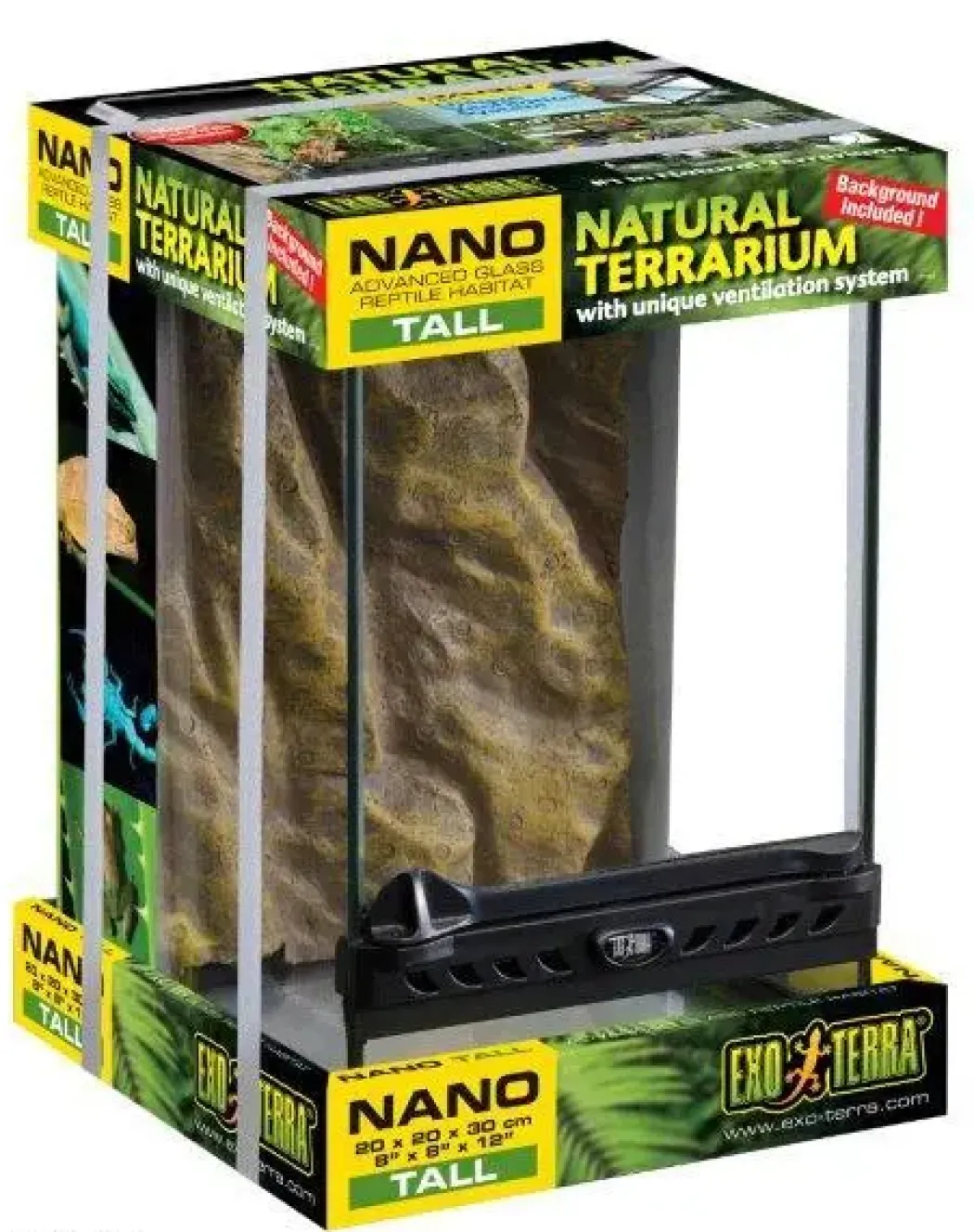 ExoTerra Terrarium Nano 20x20x30 cm 12 Liter