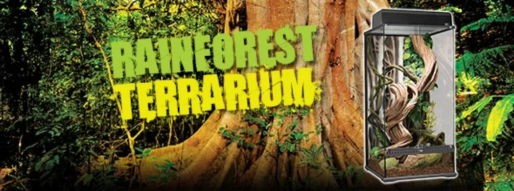 ExoTerra Terrarium Paludarium 45x45x90 cm 182 Liter