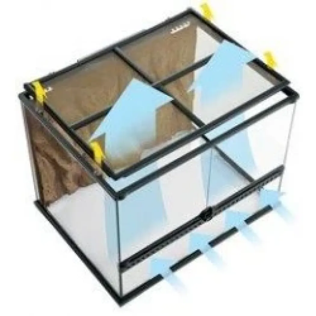 ExoTerra terrarium 60x45x60 cm 162 Liter
