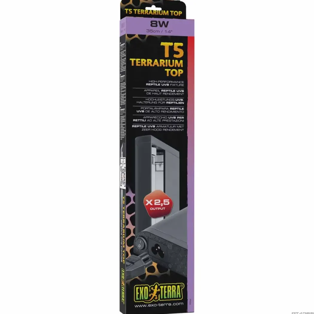ExoTerra T5 Terrarium Top Terrarielampe 8 Watt