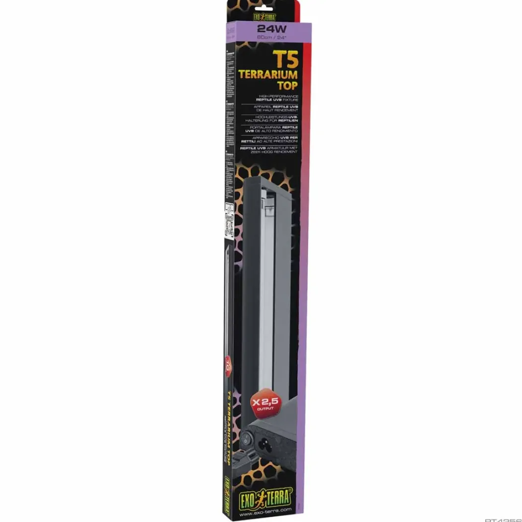 ExoTerra T5 Terrarium Top Terrarielampe 24 Watt