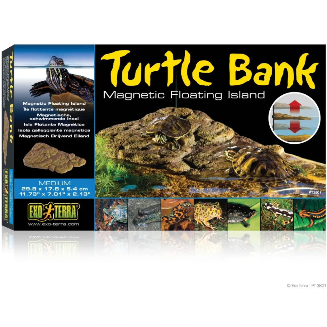 Exo Terra Turtle Bank med magnet medium