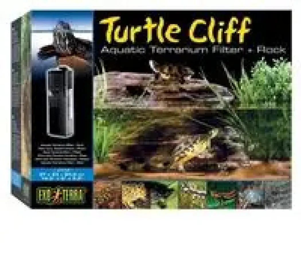 Exo Terra Turtle Cliff med filter stor