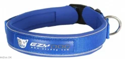 EzyDog Neopren Halsbånd S blå 34-38 cm