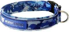 EzyDog Neopren Halsbånd XXXL Blå Camouflage 70-75 cm