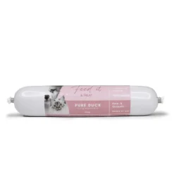 Feedit & Treat Pure Duck 400 g - naturlig andeskærepølse til hund og kat