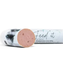 Feedit & Treat Pure Duck 400 g - naturlig andeskærepølse til hund og kat