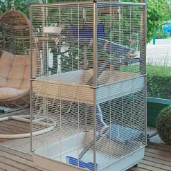 Ferplast Furet Tower Fritte gnaverbur (75 x 80 x 161 cm)