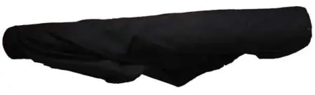 Fiberunderlag Sort 50 x 2 meter