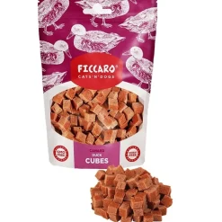 FICCARO Hundesnack And Cubes - lækre andeterninger til hunde 100 g