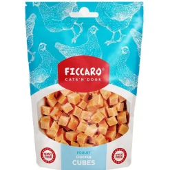 FICCARO Hundesnack Kyllingeterner 100 g - lækre hundesnacks med kylling