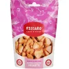 FICCARO Hundesnack Kylling og sej hearts 100 g - naturlige hundesnacks i hjerteform