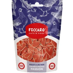 FICCARO Hundesnack Kylling & Sej Passion - små bidder 100 g