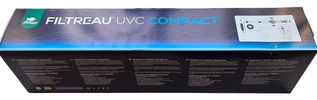 Filtreau UV-C Compact 16 watt UVC Lys TILBUD