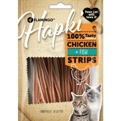 Flamingo Kylling og fiske strips 50 Gram