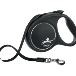 Flexi Black Design bånd M 5 meter 25 kg sort