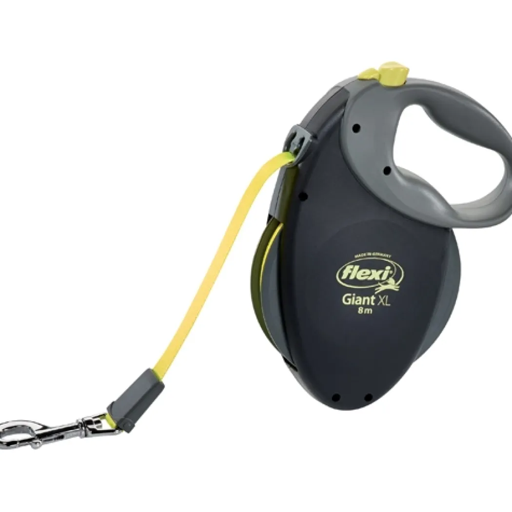 Flexi Giant XL hundesnor 8 m 50 kg sort
