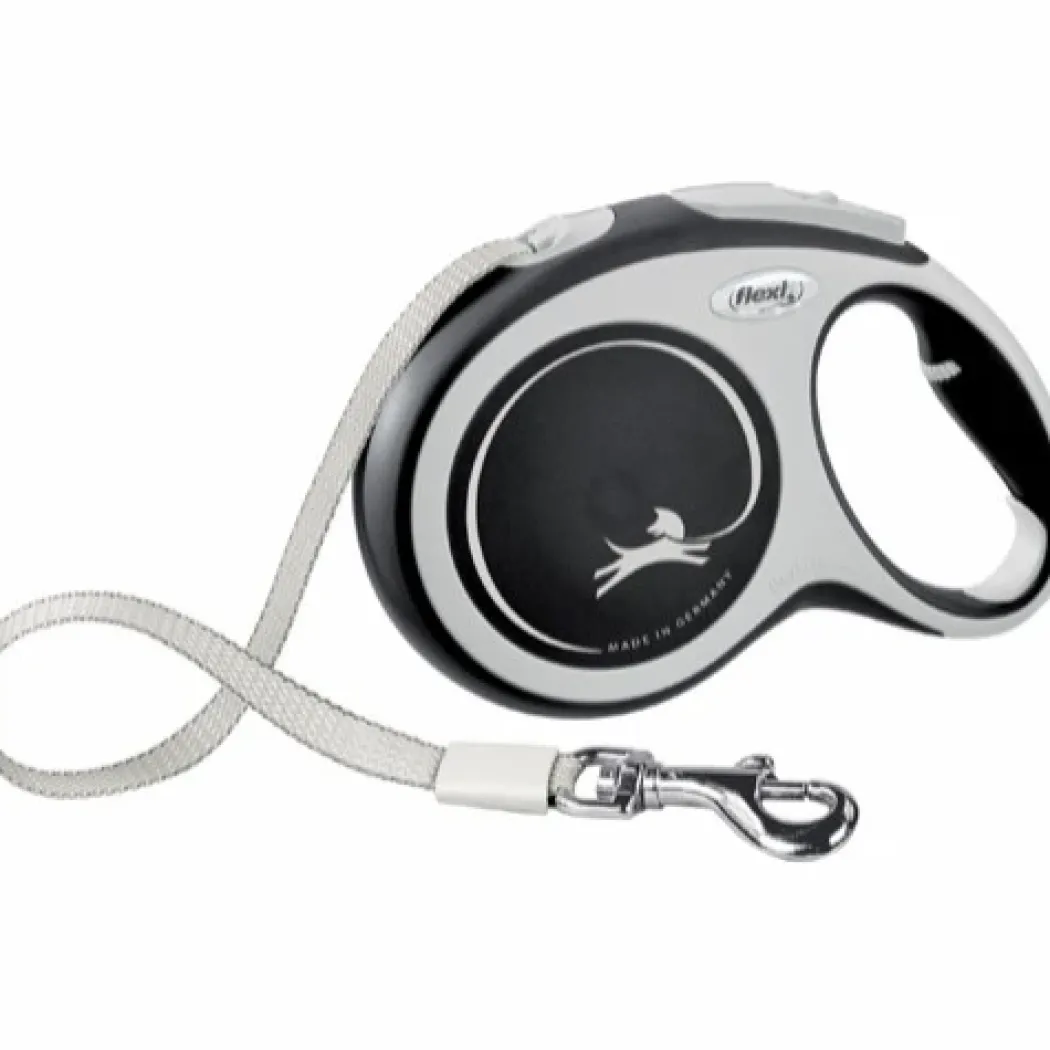 Flexi New Comfort bånd L 8 meter 50 kg sort