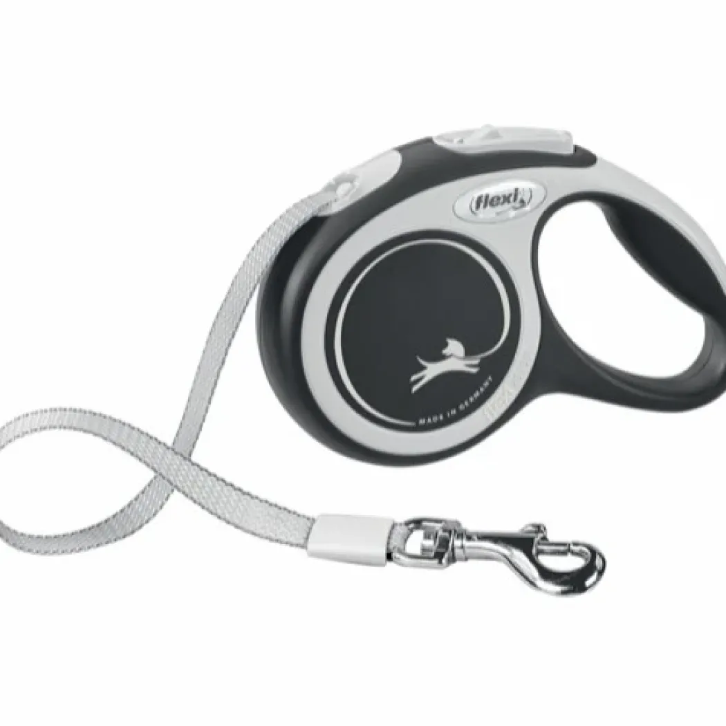 Flexi New Comfort bånd XS 3 m 12 kg sort
