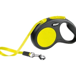 Flexi New Neon bånd M 5 m 25 kg neon gul