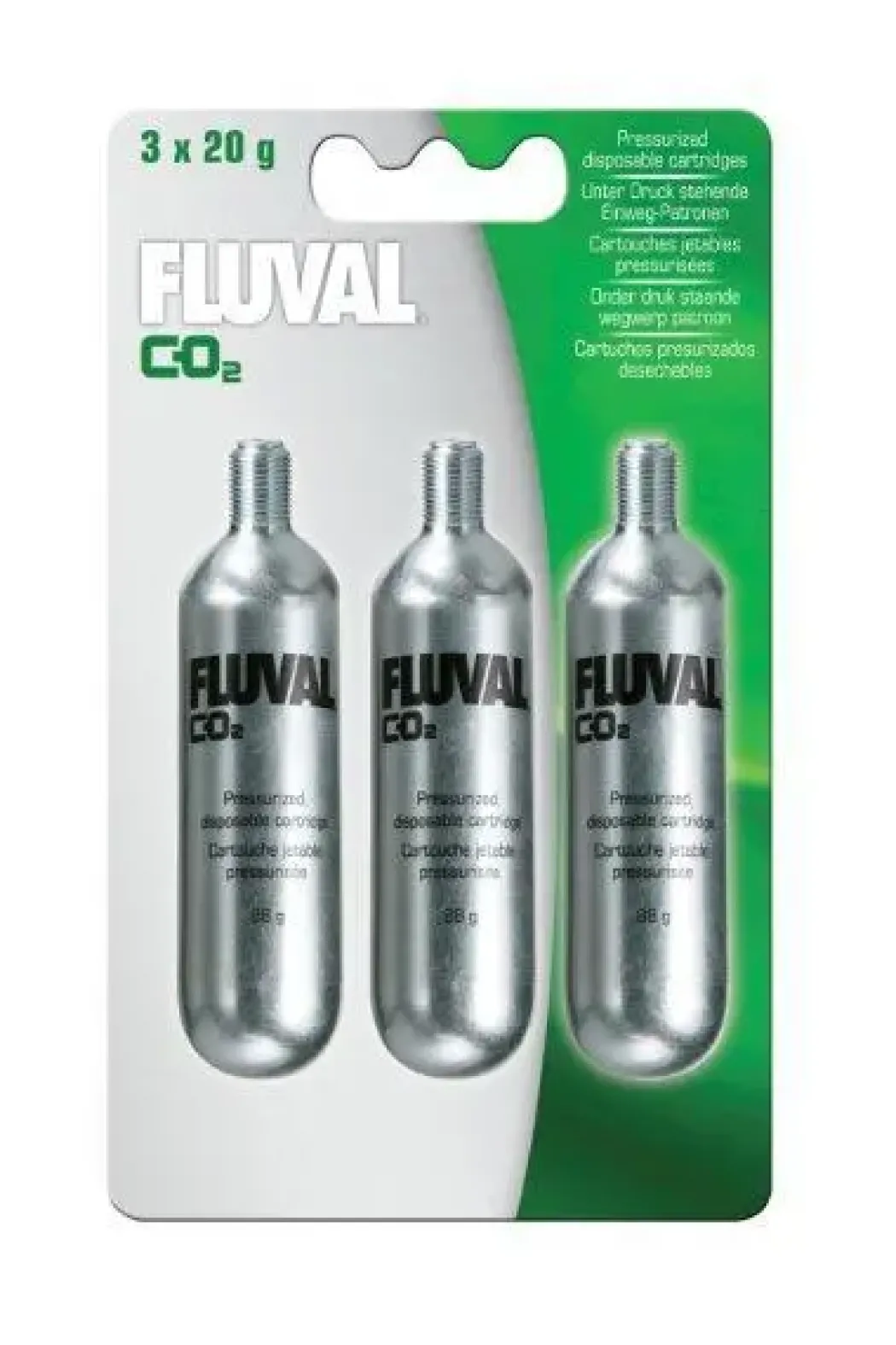 Fluval MINI Co2 3 pk. 20 g. (ista)