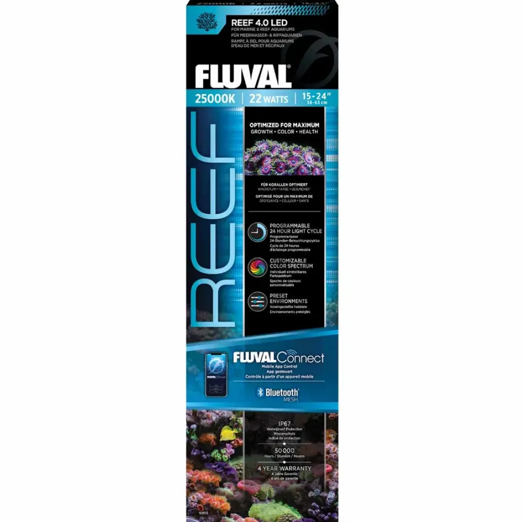 Fluval Reef Led 4.0 22w 38,4-63 cm
