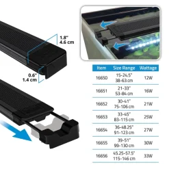 Fluval Aquasky LED 3.0 21W 75-105 cm