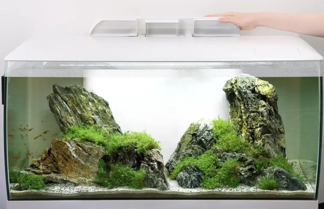 Fluval Flex akvarium 123 Liter Hvid