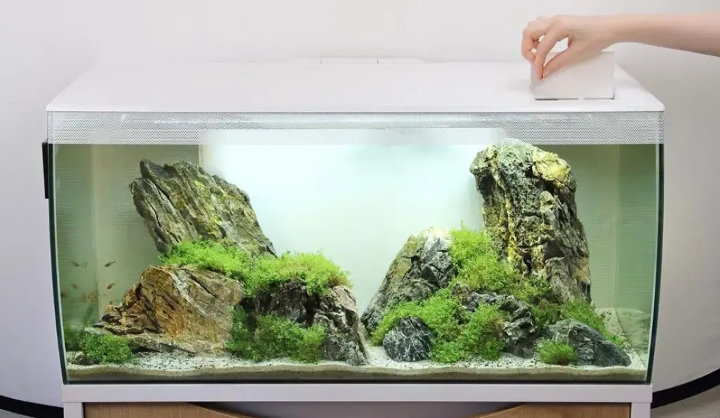 Fluval Flex akvarium 123 Liter Hvid