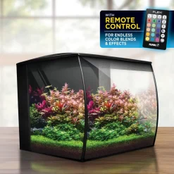 Fluval Flex akvarium 2.0 57 Liter Sort