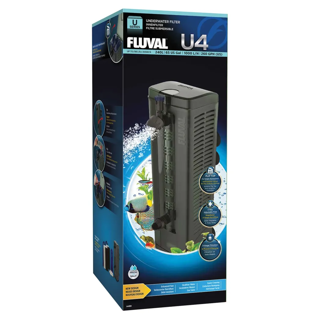 Fluval U4 Indvendigfilter 1000 l/t