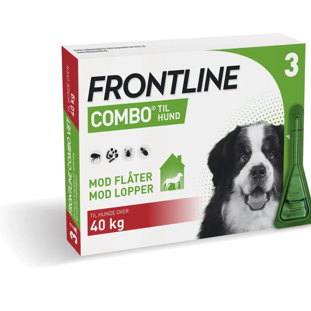 Frontline Combo 3 x 4,02 ml til hund 40-60 kg