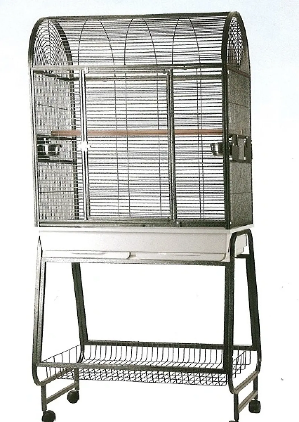 Fuglebur med stander 87 x 56 x 175 cm
