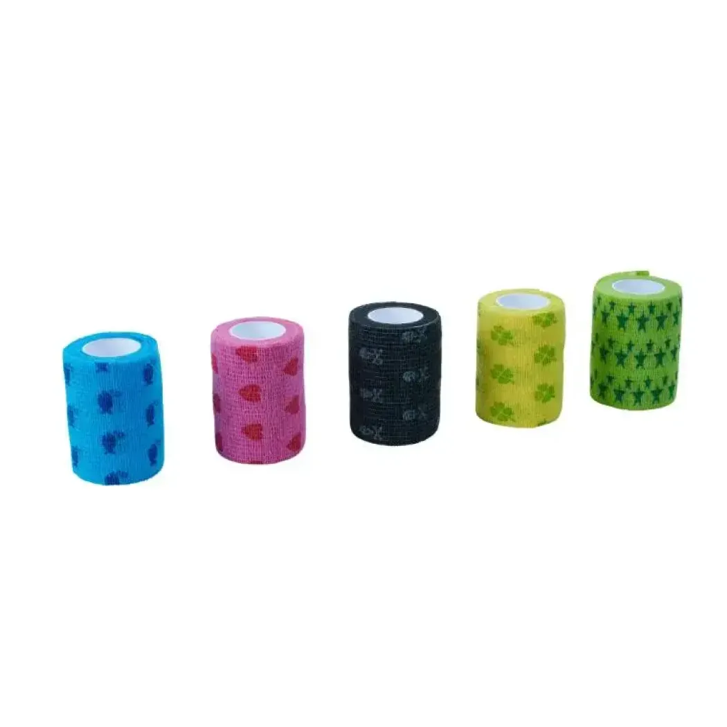 Fun Flex Pet selvklæbende bandage til hund og kat 5 cm x 4,5 m