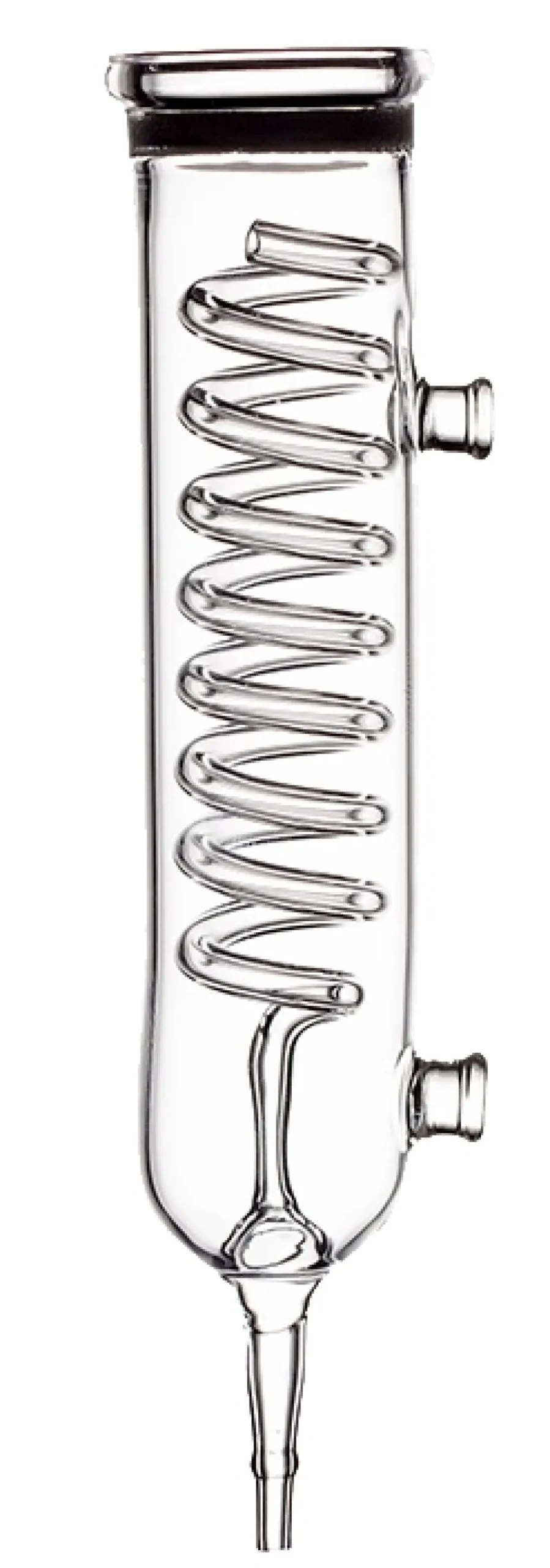 Glas CO2 Diffuser med spiral bubble tæller L