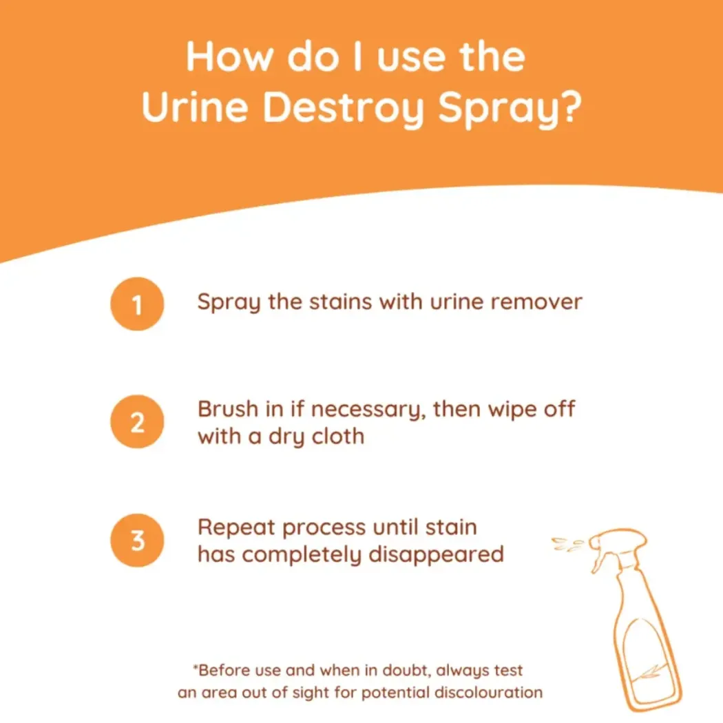 Greenfields urin fjerner spray 400 ml