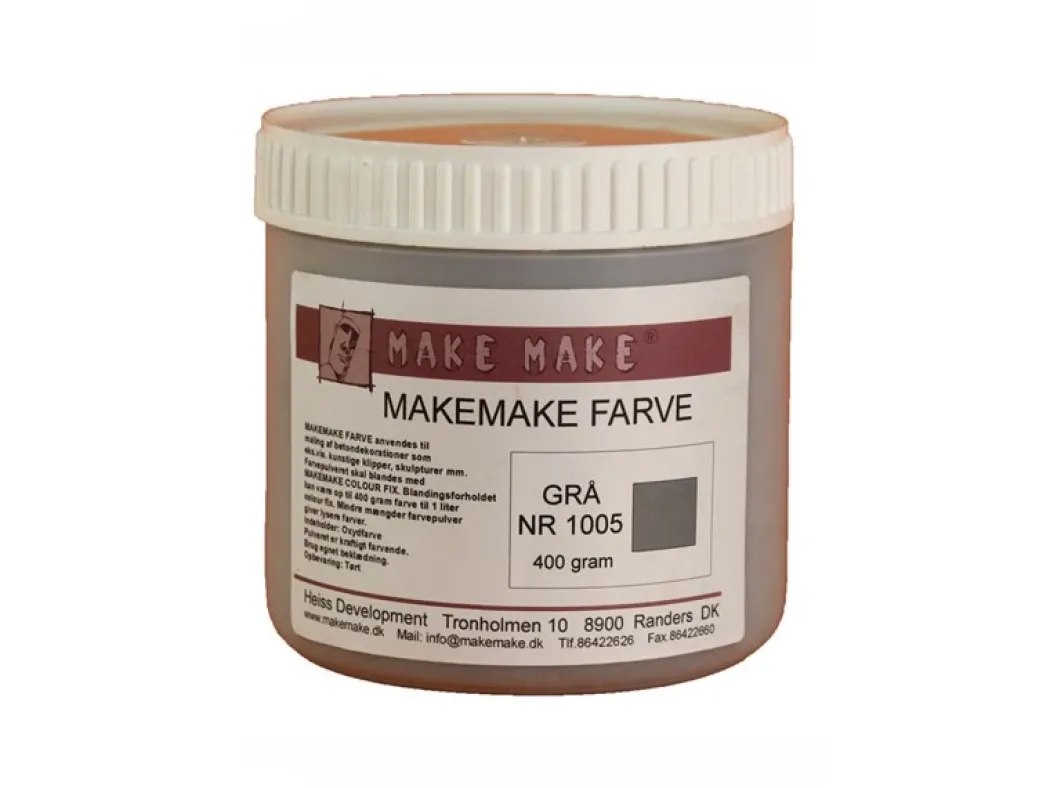 Grå farvepigment 400 ml