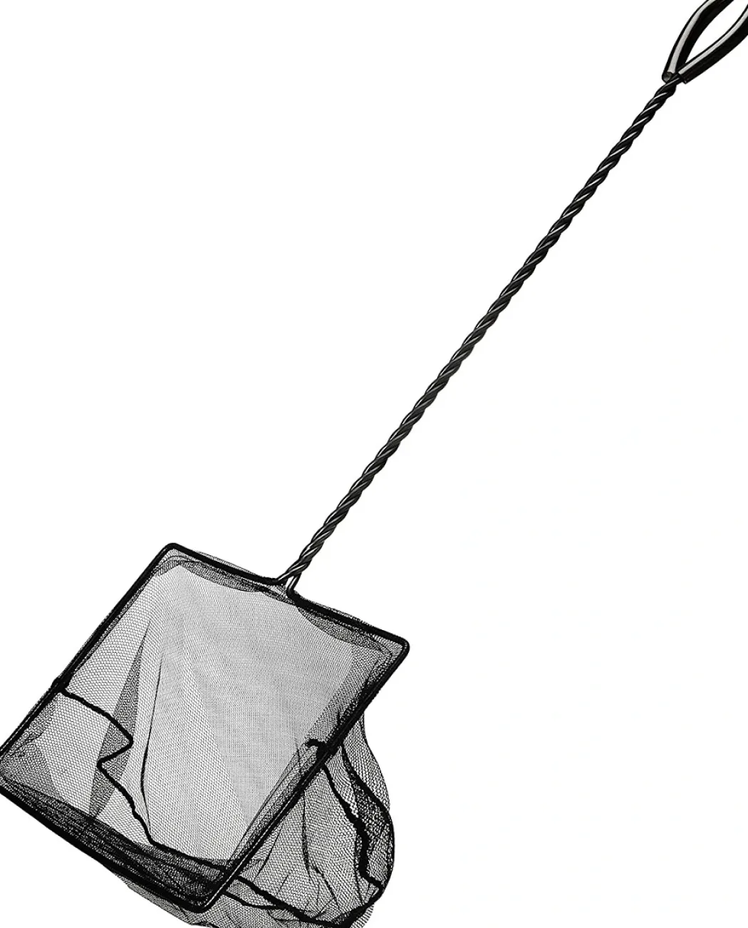 Hagen Fiskenet grovmasket 20 cm Sort