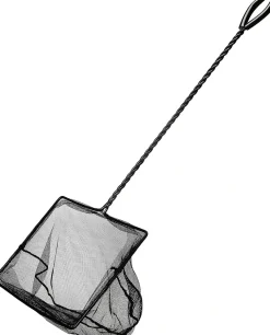 Hagen Fiskenet grovmasket 7,5 cm Sort