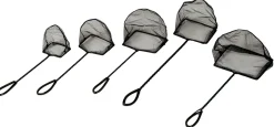 Hagen Fiskenet grovmasket 20 cm 40 cm skaft Sort