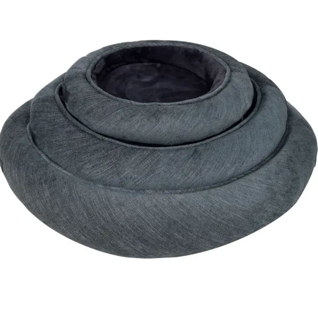 Halo rund hundeseng Emerald Small 52 x 52 x 12 cm Grøn