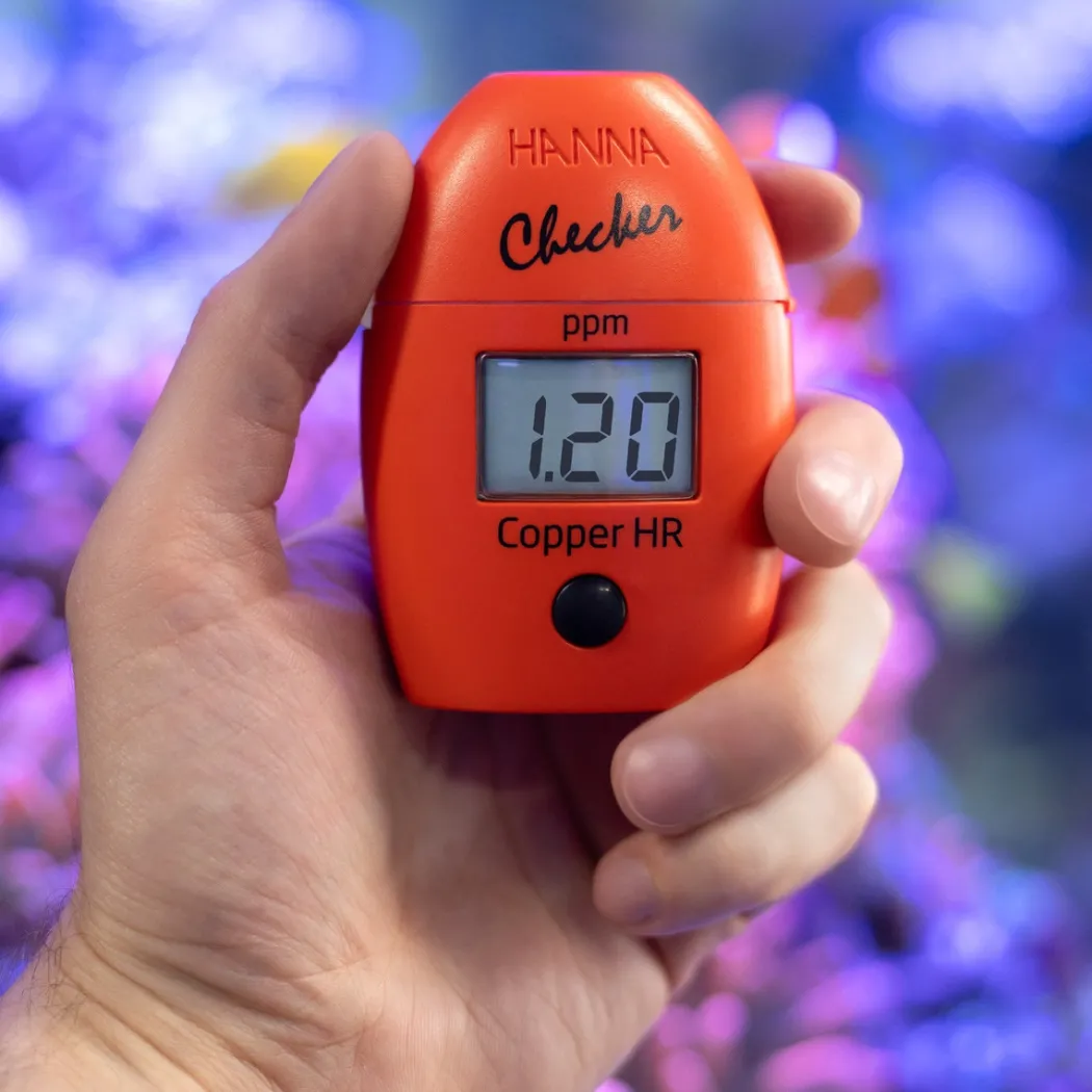 Hanna Checker HC HI702 til høje kobberniveauer i ferskvand (0,00 til 5,00 mg/l)