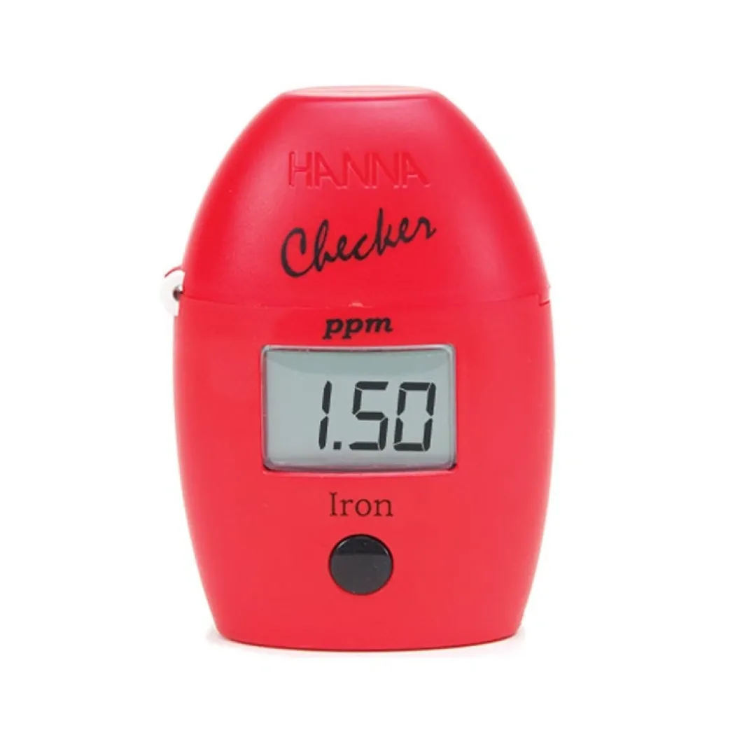 Hanna Checker HC HI721 til Jern (Fe) niveauer i ferskvand (0,00 til 5,00 mg/l)