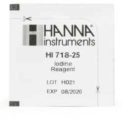 Hanna Reagents for Iodine Ferskvand HI718-25 0.0 to 12.50 mg/l - 25 stk