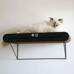 HappyCat DAVID Lige Vægmodul 60x29x24 cm Sort/Brun