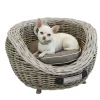 Happy-House Ratten Lille sofa hundekurv
